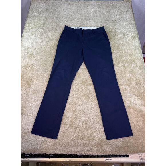 Old Navy Other - Old Navy Men's Chino Pants Size 33 X 34 Blue Signature Straight Leg Pants C147